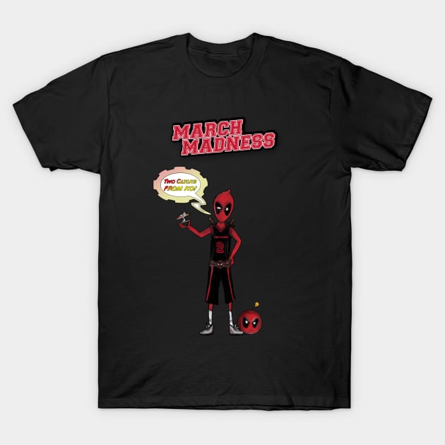 March Madness Short - 2 T-Shirt by TwoClixfromKO